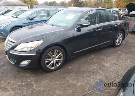 2012 Hyundai Genesis 4.6 z USA, uszkodzony, nr VIN KMHGC4DF6CU172165